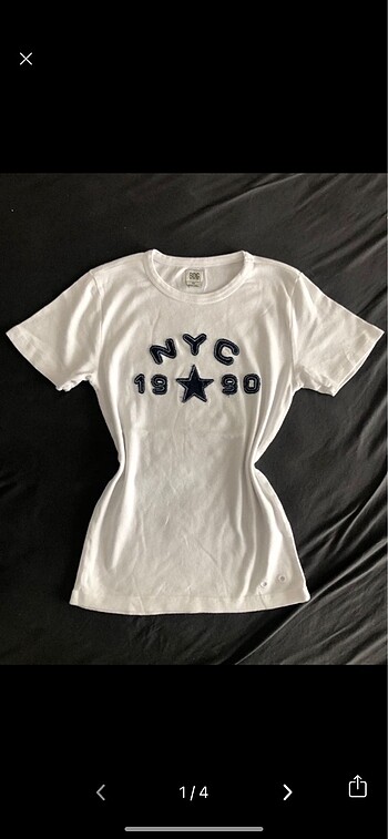 Urban yıldızlı nyc tee