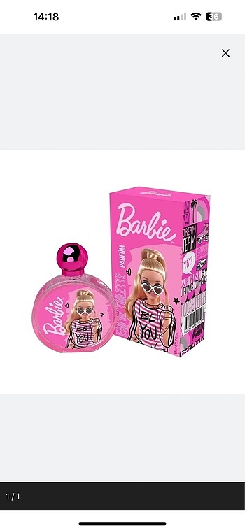 Lisansli barbie parfüm