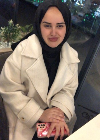 Kadın Beyaz Midi Boy Rahat Kesim Kaban - Görsel 2