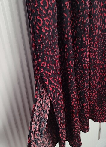 40 Beden bordo Renk Elbise