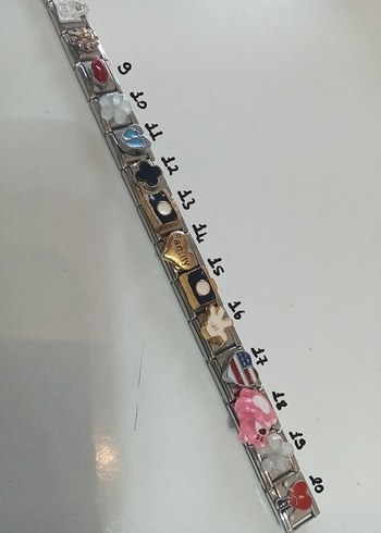 İtalyan bileklik charmı - Görsel 2