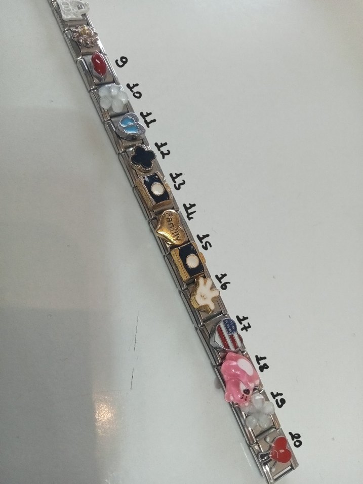 İtalyan bileklik charmı - Görsel 2