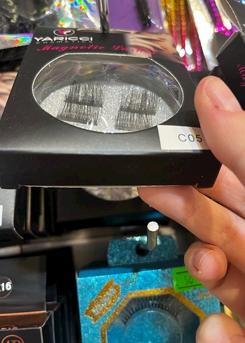 Mıknatıslı kirpik - Görsel 3