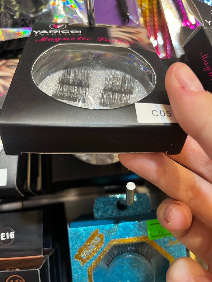 Mıknatıslı kirpik - Görsel 3