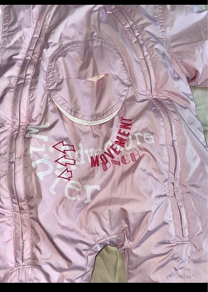 Kız bebek astronot kozmonot tulum mont - Görsel 2