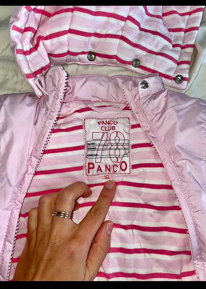 Kız bebek astronot kozmonot tulum mont - Görsel 4