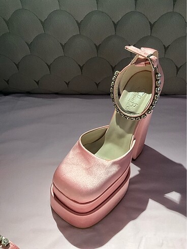 39 Beden pembe Renk valentino platform topuk