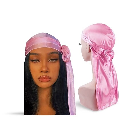 pembe bandana durag