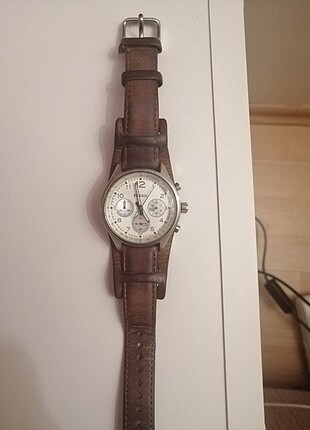 Beden kahverengi Renk fossil kadın saat