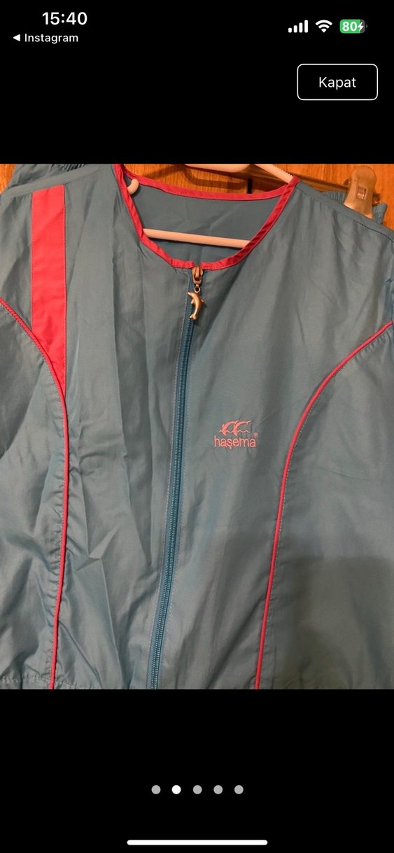 Mavi Fermuarlı Haşema - Görsel 2