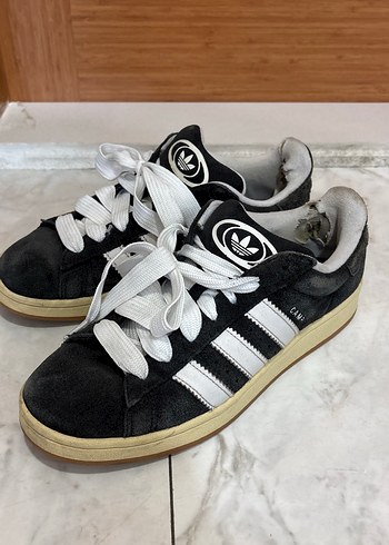 Adidas Campus Siyah Suet Sneaker 44 5