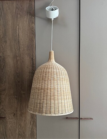 IKEA RATTAN SARKIT AVİZE