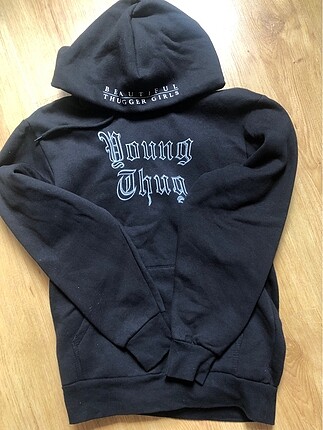 Hm siyah sweatshirt