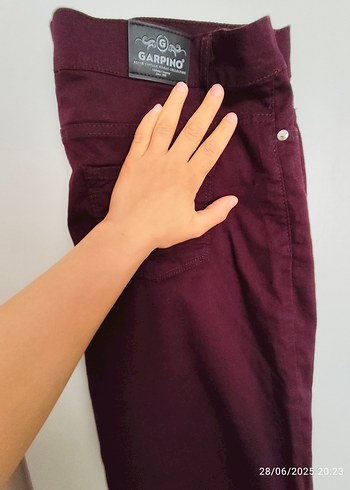 ipekyol Bordo Kadın Midi Kumaş Pantolon