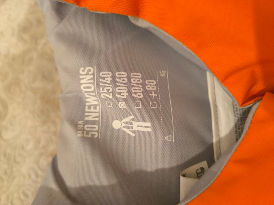 Turuncu Kemerli Erkek Çocuk Yeleği deniz yeleği - Görsel 4