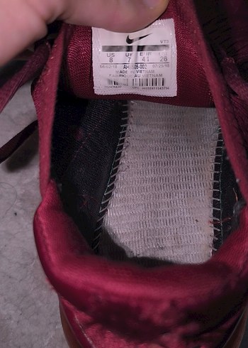 kırmızı eekek Bağcıklı Spor Ayakkabı - Görsel 6