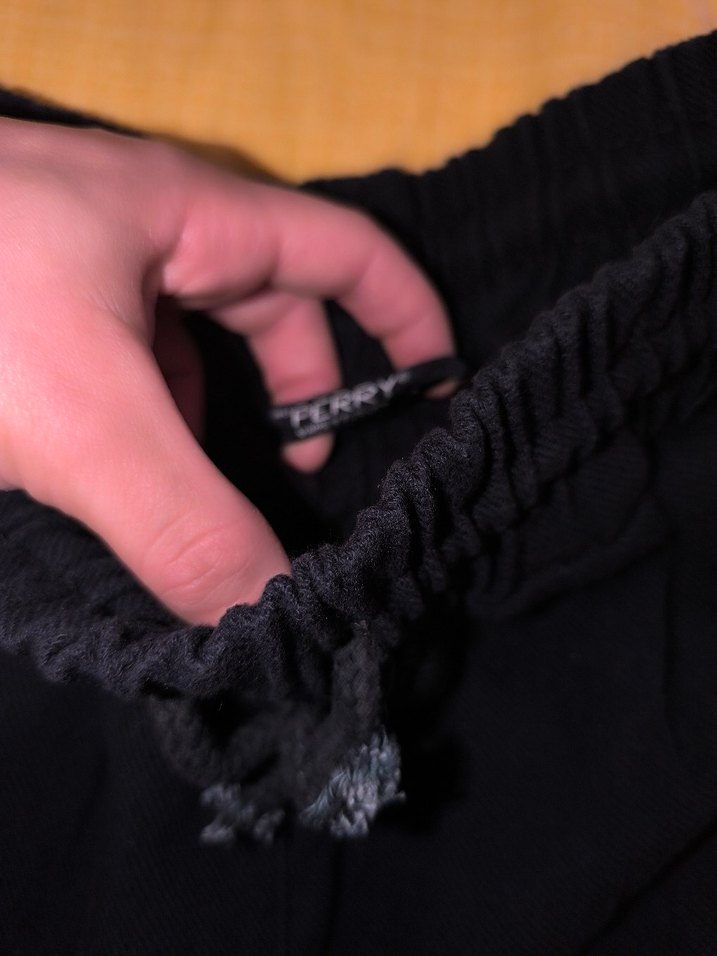 Siyah Erkek Çocuk Rahat Kesim Eşofman Altı - Görsel 3