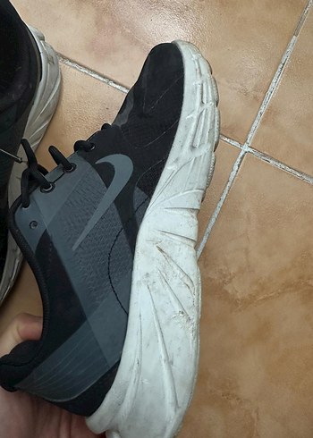 Siyah Bağcıklı Spor Ayakkabı - Görsel 5