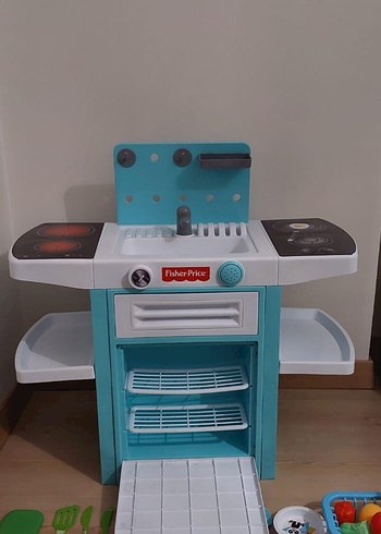 Fisher-Price Mavi Renkli Oyuncak Mutfak Seti