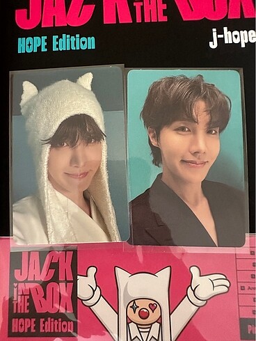 BTS J-HOPE HOSEOK JACK IN THE BOX HOPE EDITION .