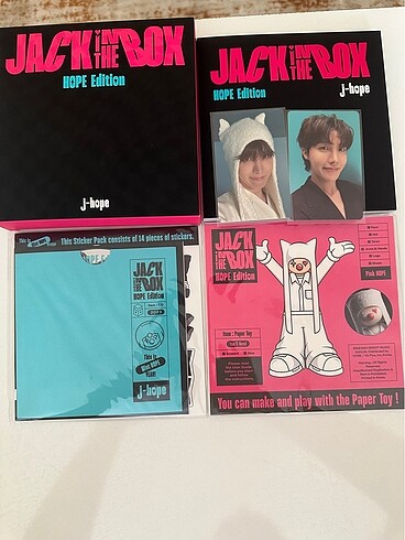 BTS J-HOPE HOSEOK JACK IN THE BOX HOPE EDITION .