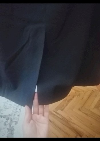 tek beden Beden siyah Renk Hatemoğlu Siyah Klasik Ceket