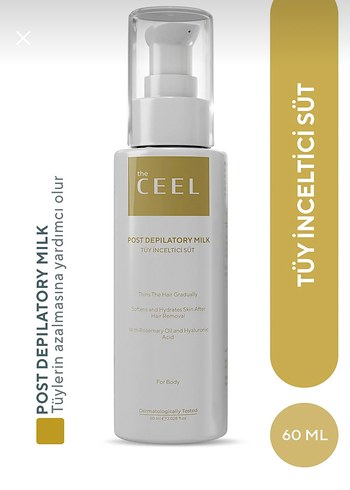 The CEEL Tüy İnceltici Süt 60 ml