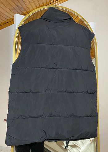 m Beden siyah Renk Bershka Düğmeli Siyah Kadın Yelek