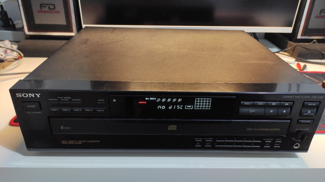 Sony cdp-c335 - Görsel 2