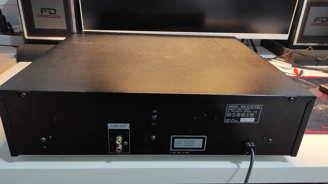 Sony cdp-c335 - Görsel 5
