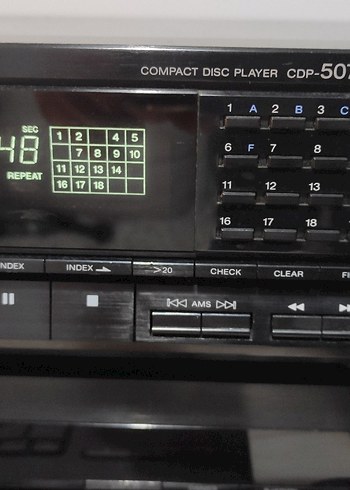 Sony cdp-507ESD Dijital Müzik Sistemi - Görsel 2