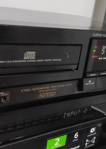 Sony cdp-507ESD Dijital Müzik Sistemi - Görsel 5