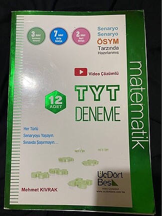 Tyt 345 mat deneme