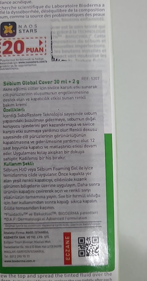 Bioderma Sébium Global Cover BB Krem - Bej - Görsel 2