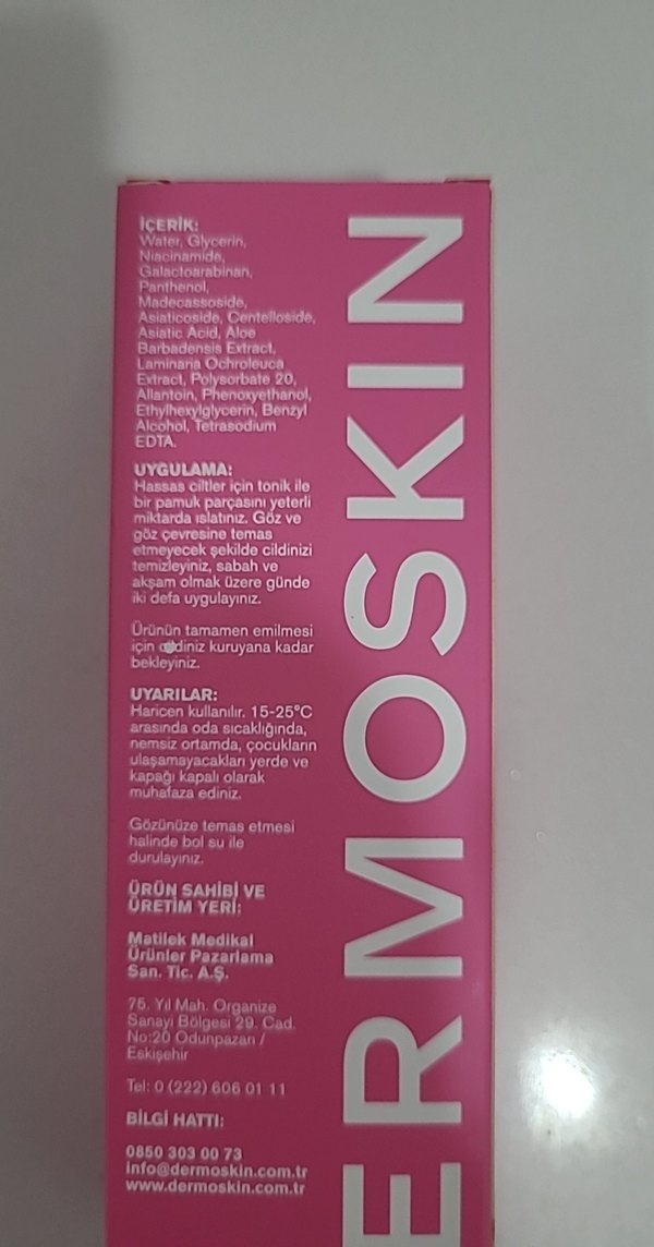 D Ato Cica Tonik Hassas Ciltler için - Görsel 2