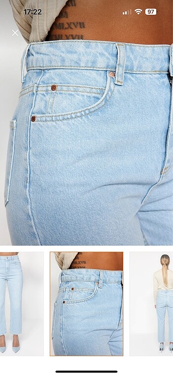 Trendyol & Milla Trendyolmilla açık mavi jeans