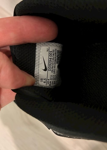 37,5 Beden siyah Renk Nike Kadın Siyah koşu/ Spor Ayakkabı