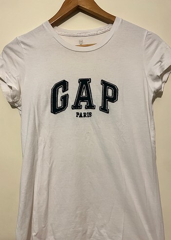 Beyaz GAP Baskılı Tişört
