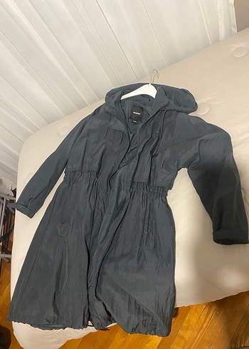 Pull and Bear Yırtılmaz kumaş parka