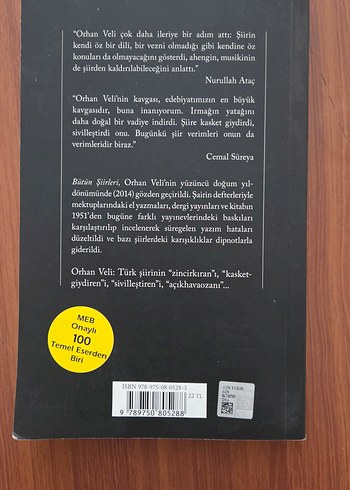 Orhan Veli - Bütün Şiirleri - Görsel 2