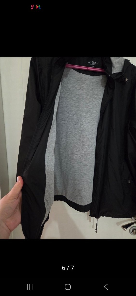 Siyah yağmurluk - Görsel 4