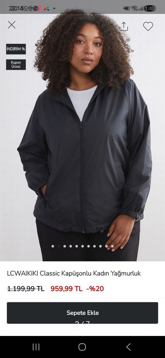 Siyah yağmurluk - Görsel 2