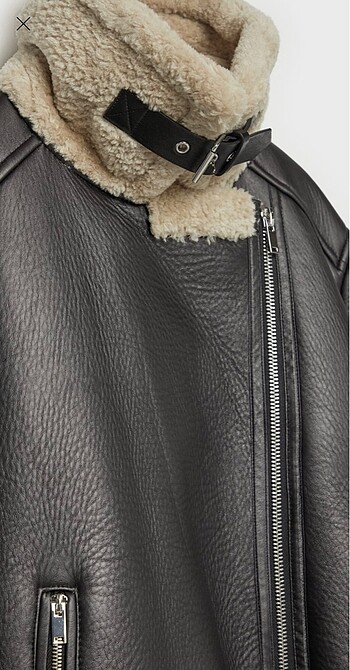 Stradivarius Stradivarius İçi Kürklü Ceket