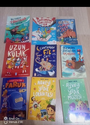 Mert Arık 1.ve 2.sinifa uygun kitaplar