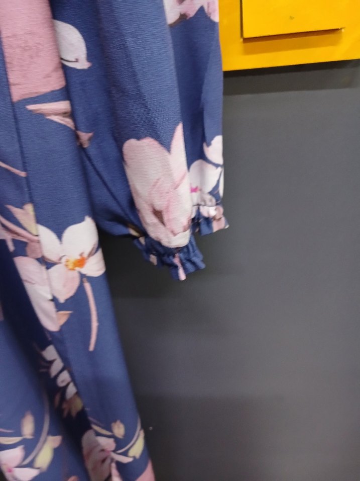 Uzun Kollu Çiçek Desenli tunik - Görsel 4