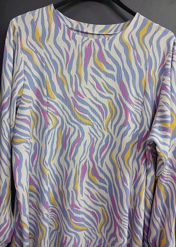 Kadın Çok Renkli Uzun  Elbise - Görsel 3