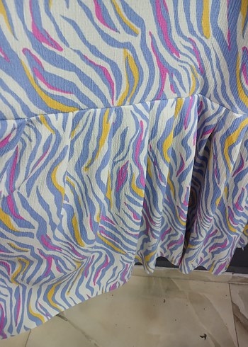 Bohem Çok Renkli  Uzun Elbise - Görsel 4