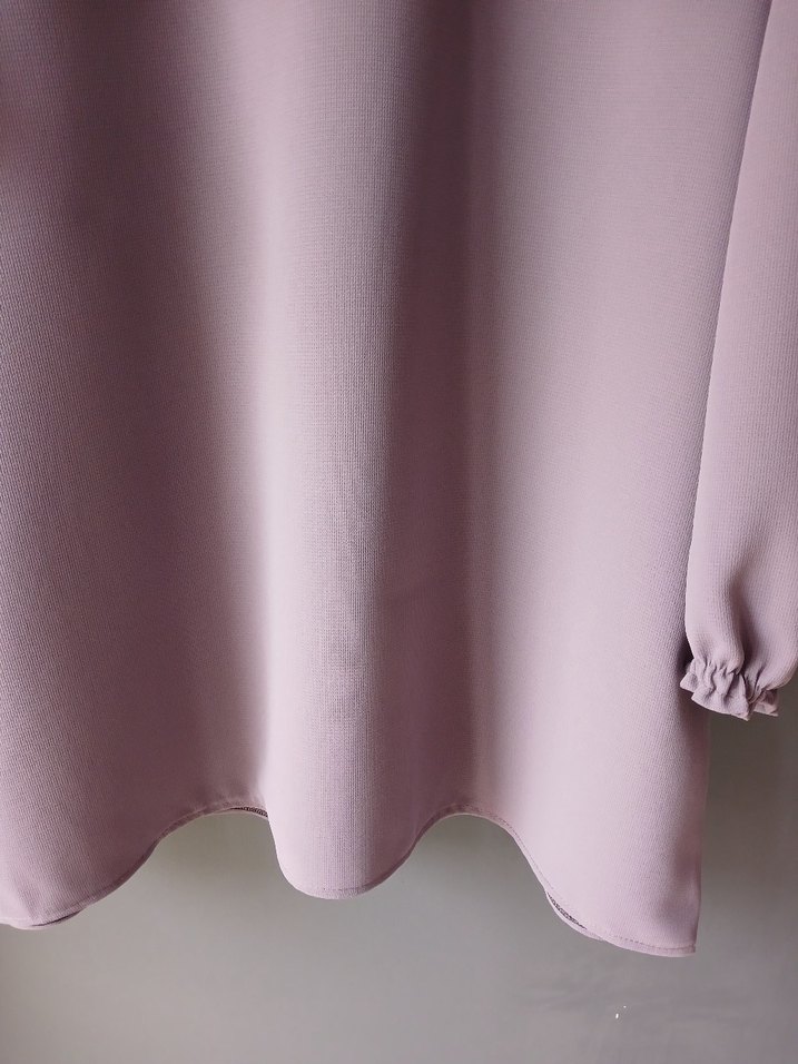 gri Kadın Uzun Kollu Salaş Tunik - Görsel 5