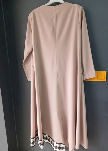 Bej Düğmeli Uzun Kollu Kadın Tunik - Görsel 7