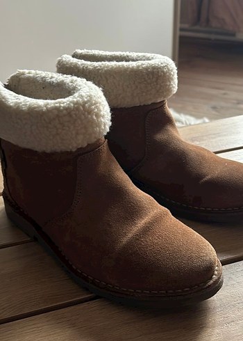 Levis Kahverengi Suet Kisa Bot